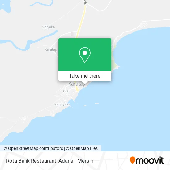 Rota Balık Restaurant map