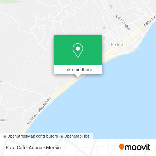 Rota Cafe map