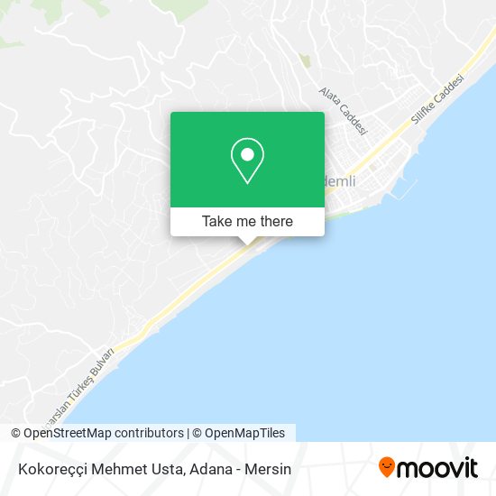 Kokoreççi Mehmet Usta map