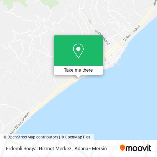 Erdemli Sosyal Hizmet Merkezi map