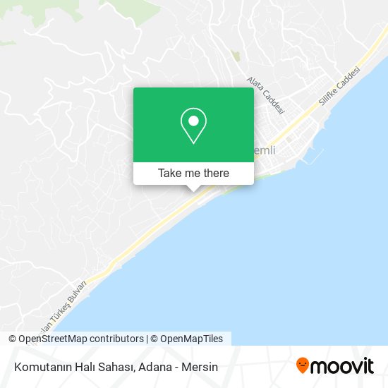 Komutanın Halı Sahası map