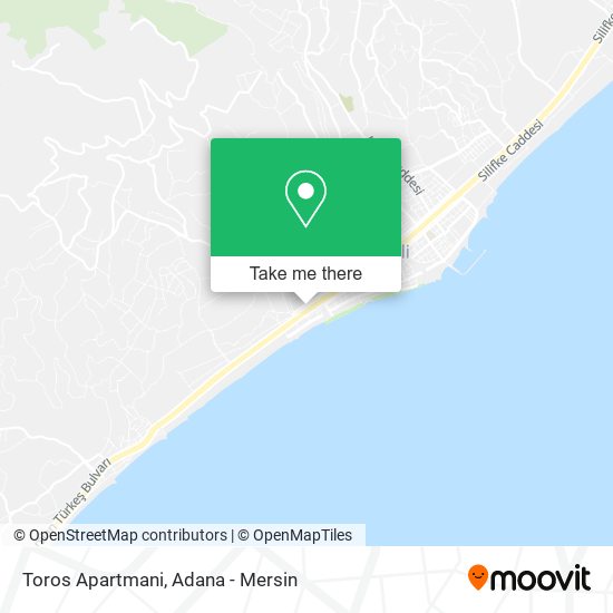 Toros Apartmani map