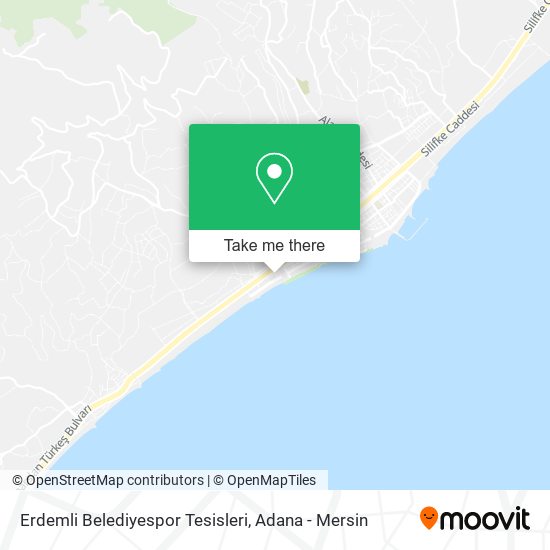 Erdemli Belediyespor Tesisleri map