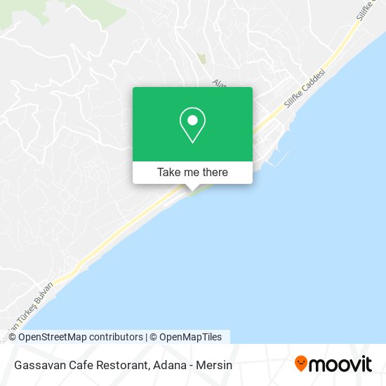 Gassavan Cafe Restorant map