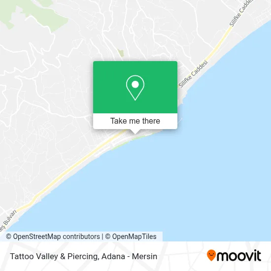 Tattoo Valley & Piercing map