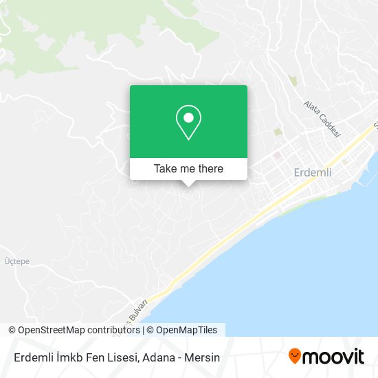 Erdemli İmkb Fen Lisesi map
