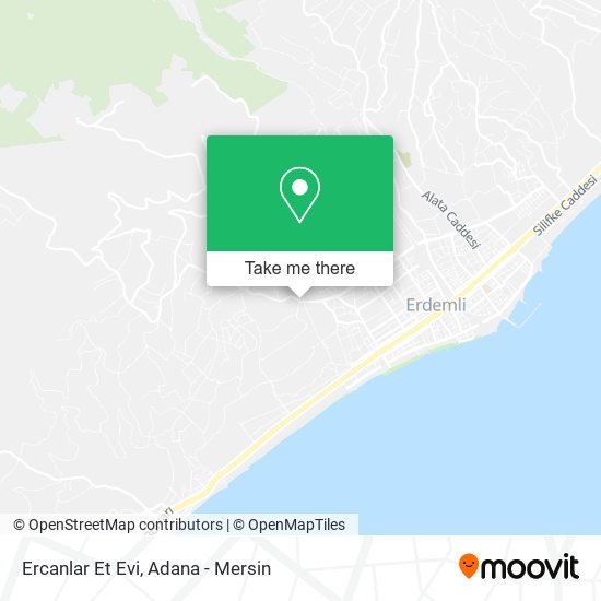 Ercanlar Et Evi map