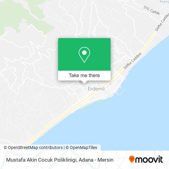 Mustafa Akin Cocuk Poliklinigi map