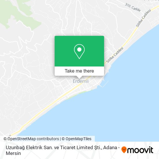 Uzunbağ Elektrik San. ve Ticaret Limited Şti. map