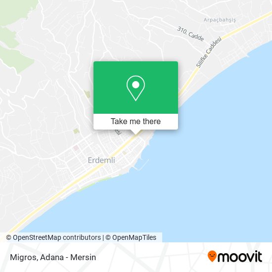 Migros map