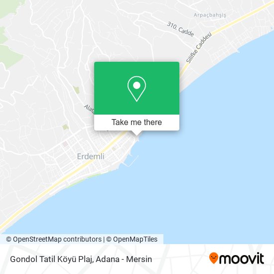 Gondol Tatil Köyü Plaj map