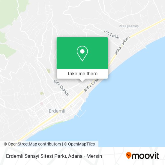 Erdemli Sanayi Sitesi Parkı map