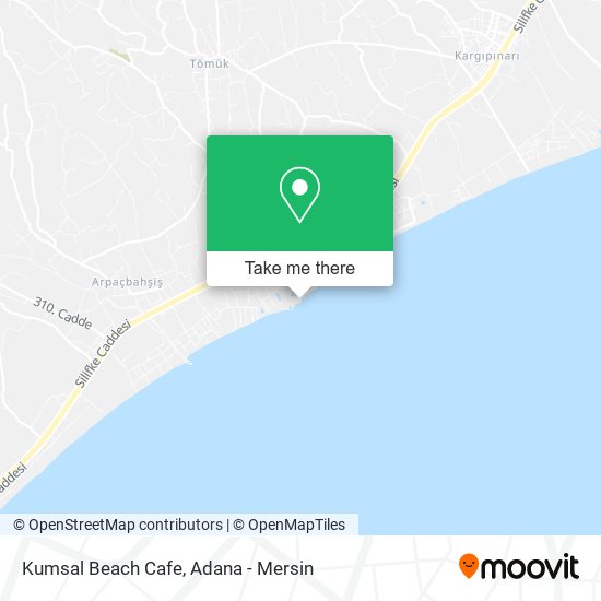 Kumsal Beach Cafe map