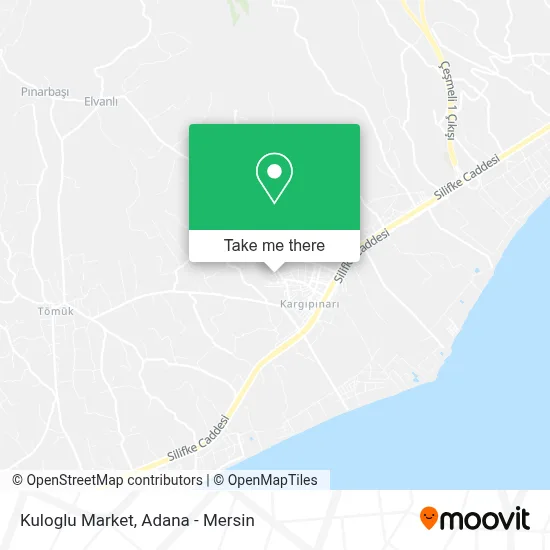 Kuloglu Market map