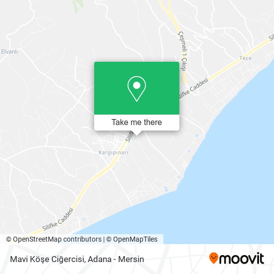 Mavi Köşe Ciğercisi map