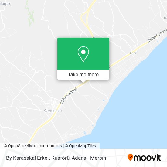 By Karasakal Erkek Kuaförü map