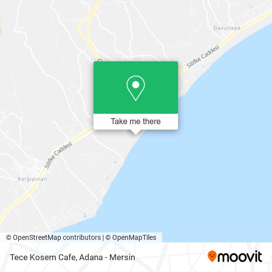 Tece Kosem Cafe map