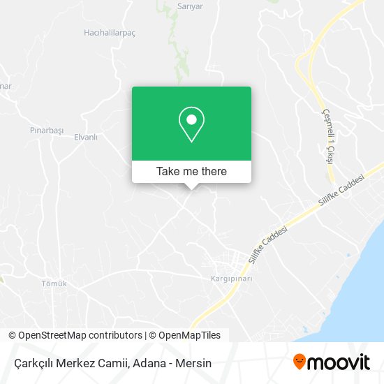 Çarkçılı Merkez Camii map