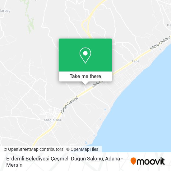 Erdemli Belediyesi Çeşmeli Düğün Salonu map