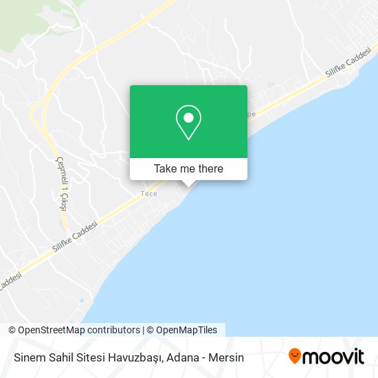 Sinem Sahil Sitesi Havuzbaşı map