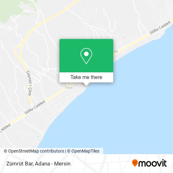 Zümrüt Bar map