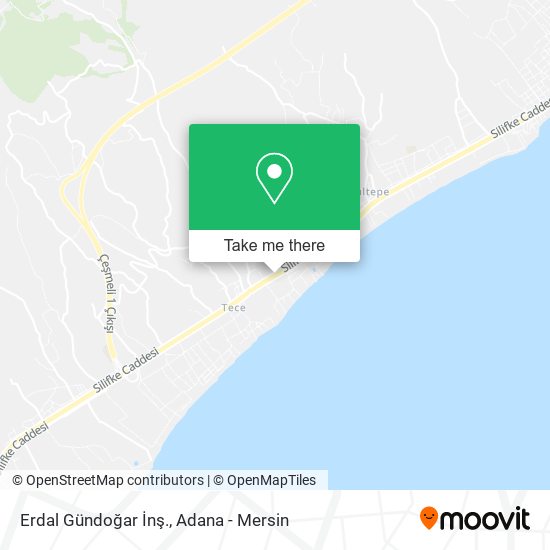 Erdal Gündoğar İnş. map