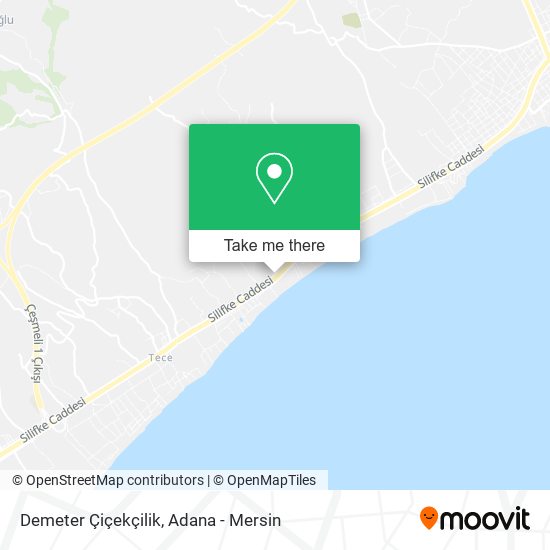 Demeter Çiçekçilik map