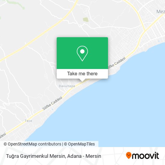 Tuğra Gayrimenkul Mersin map