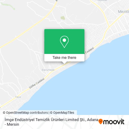 İmge Endüstriyel Temizlik Ürünleri Limited Şti. map