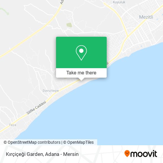 Kırçiçeği Garden map