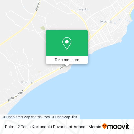 Palma 2 Tenis Kortundaki Duvarın İçi map