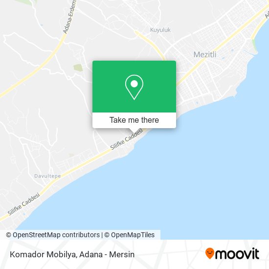 Komador Mobilya map