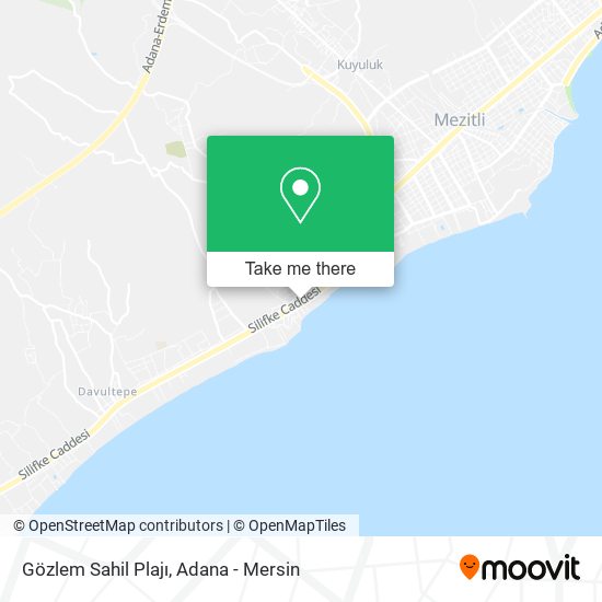 Gözlem Sahil Plajı map