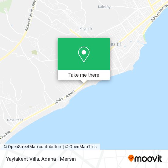 Yaylakent Villa map