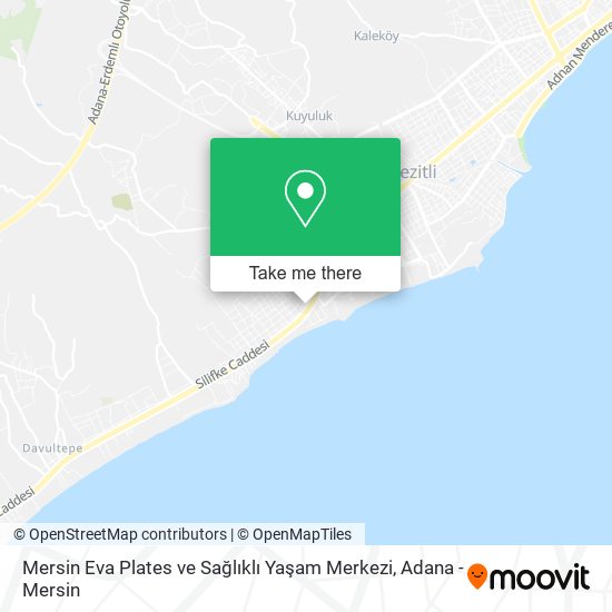 Mersin Eva Plates ve Sağlıklı Yaşam Merkezi map