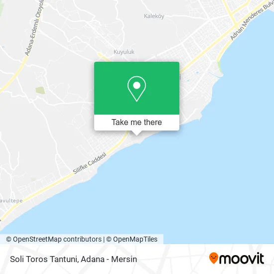 Soli Toros Tantuni map