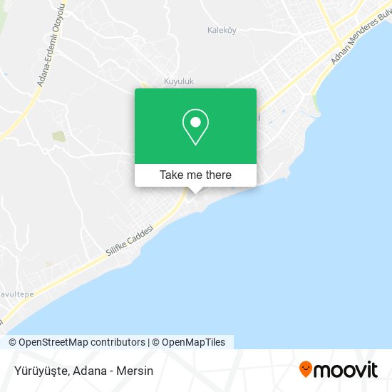 Yürüyüşte map