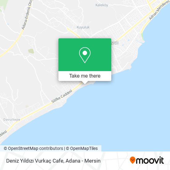 Deniz Yıldızı Vurkaç Cafe map