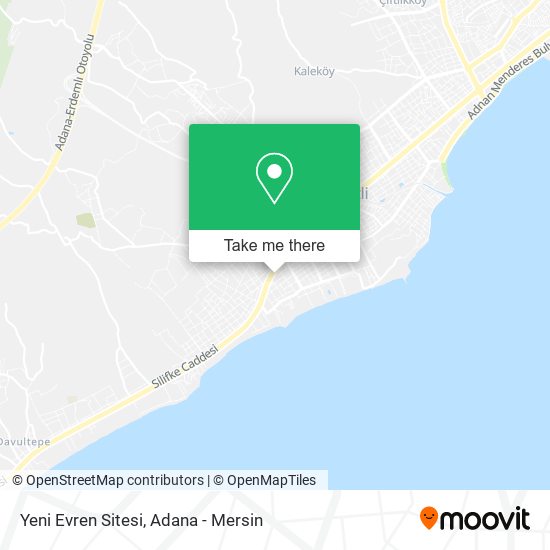 Yeni Evren Sitesi map