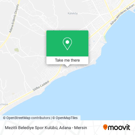 Mezitli Belediye Spor Kulübü map