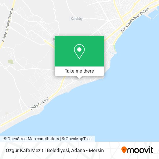 Özgür Kafe Mezitli Belediyesi map
