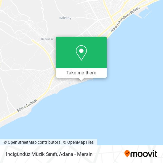 Incigündüz Müzik Sınıfı map
