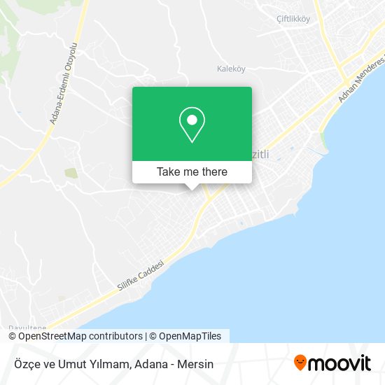 Özçe ve Umut Yılmam map