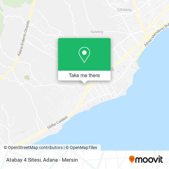 Atabay 4 Sitesi map