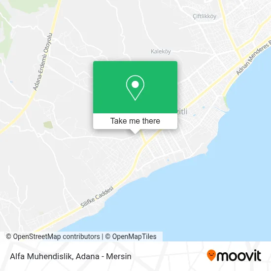 Alfa Muhendislik map