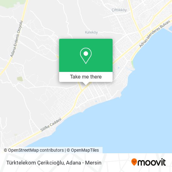 Türktelekom Çerikcioğlu map