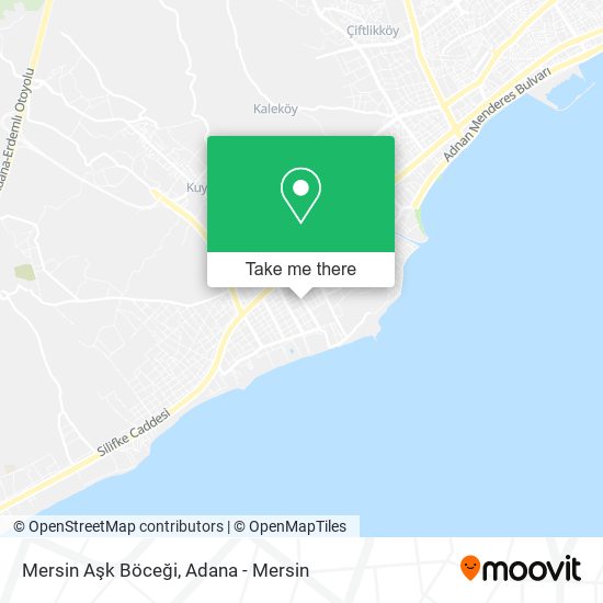 Mersin Aşk Böceği map