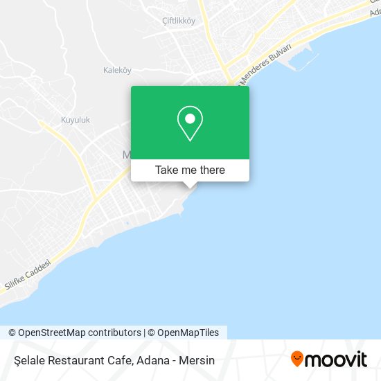 Şelale Restaurant Cafe map