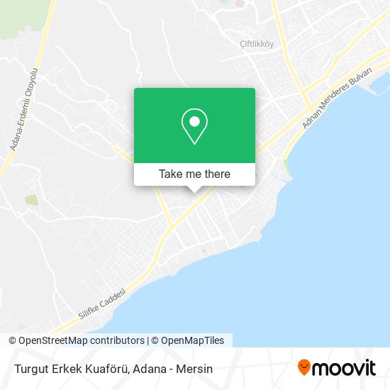 Turgut Erkek Kuaförü map