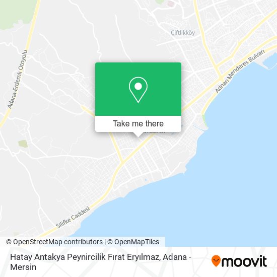 Hatay Antakya Peynircilik Fırat Eryılmaz map
